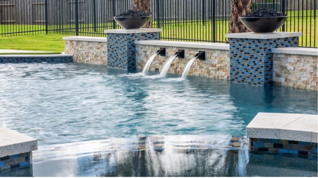 pool fountains